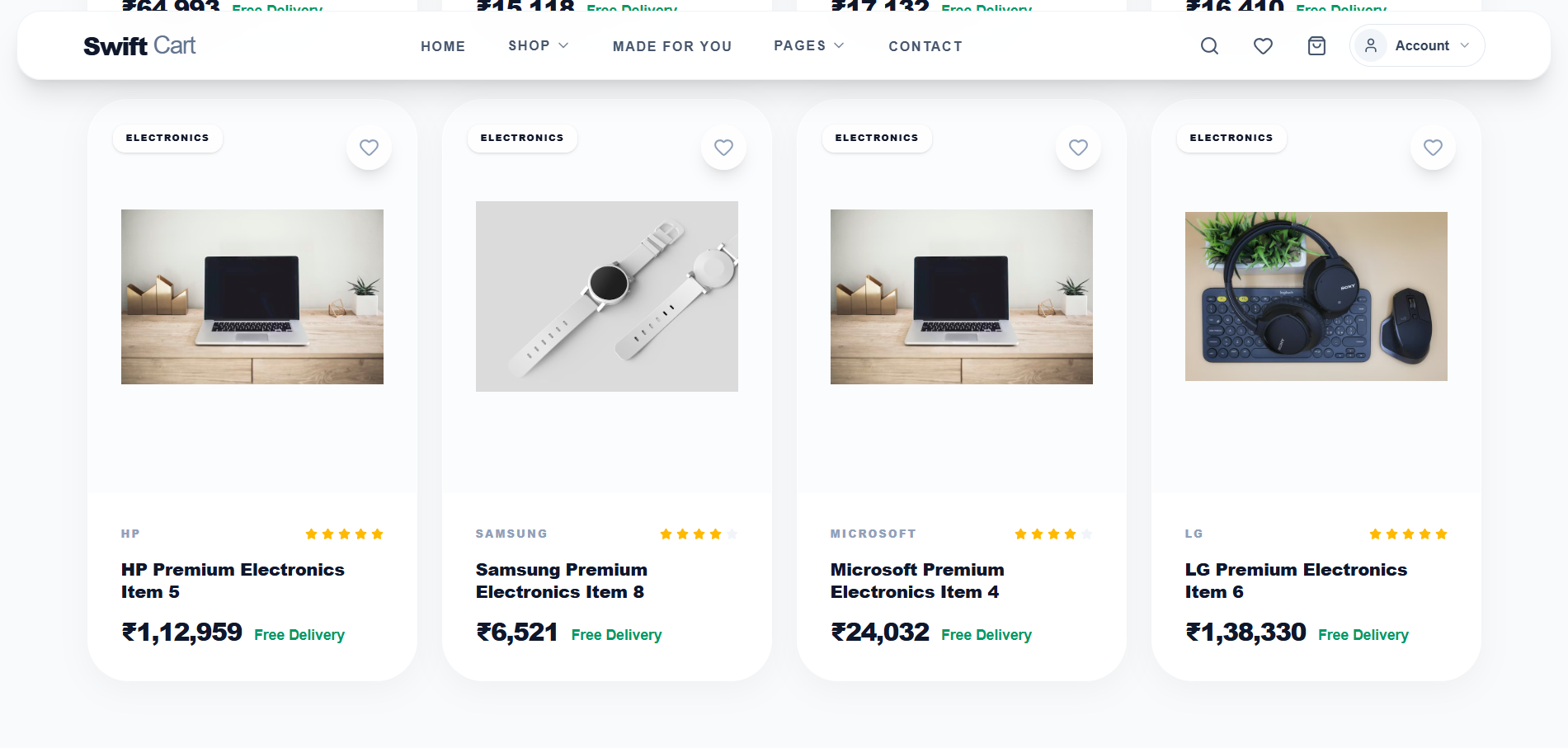 SwiftCart: AI-Powered Full-Stack E-Commerce Platform view 3
